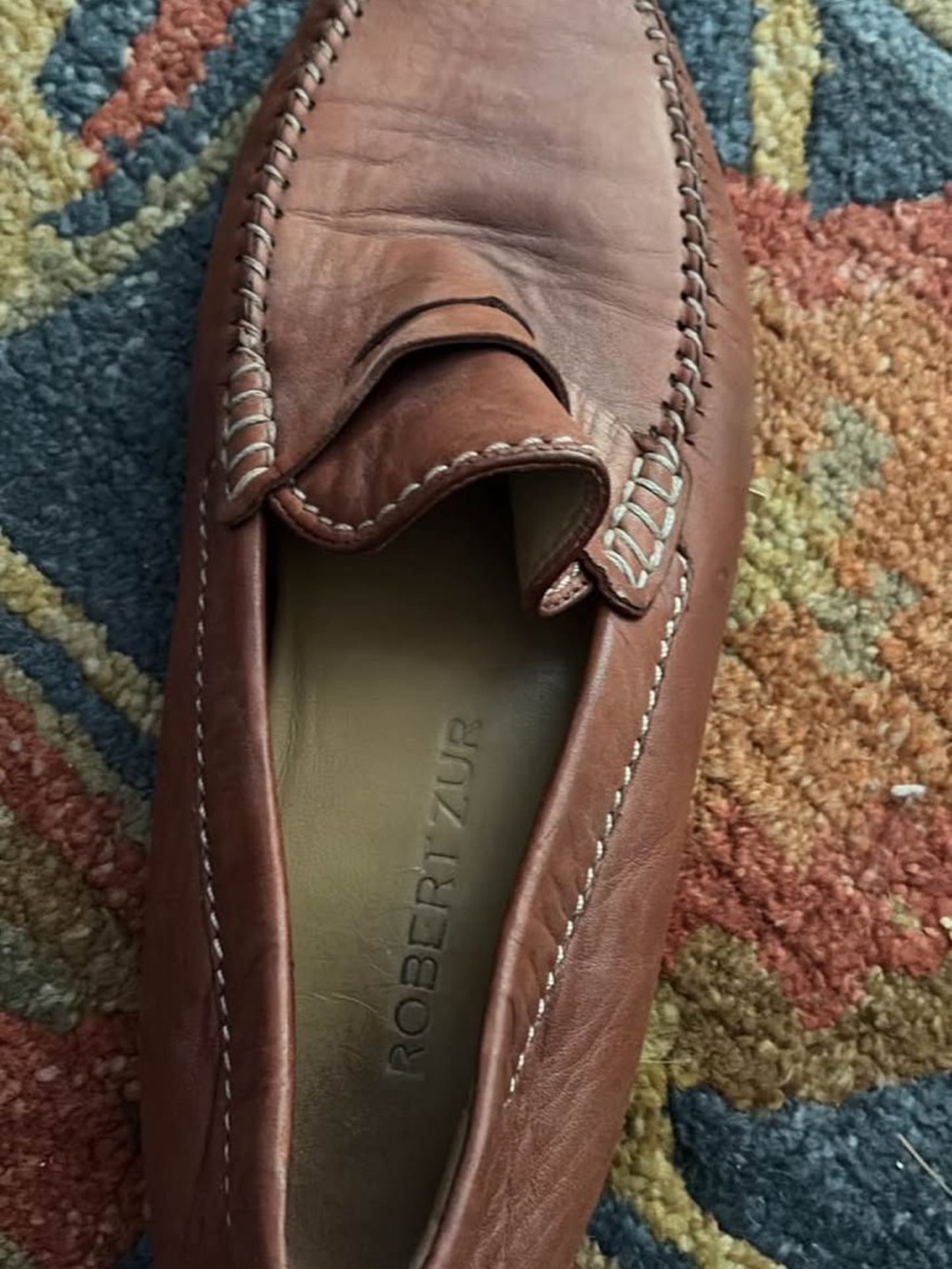 Robert Zur Amazonas Men’s Brown Leather Slip-On Loafer
